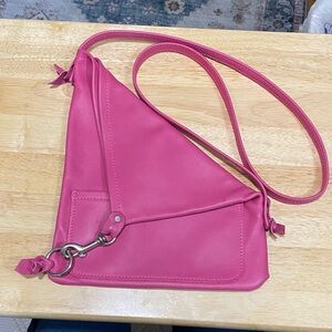 Pink Buttery Soft Top Grain Leather Women's Bag